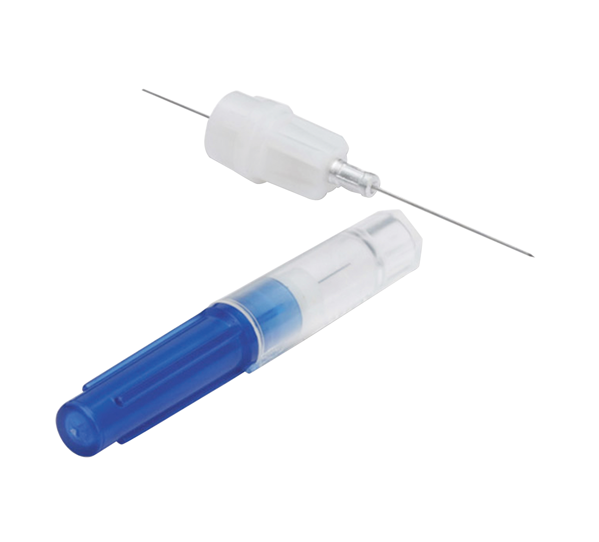 Monoject 400 30G plastic hub dental needle with blue cap