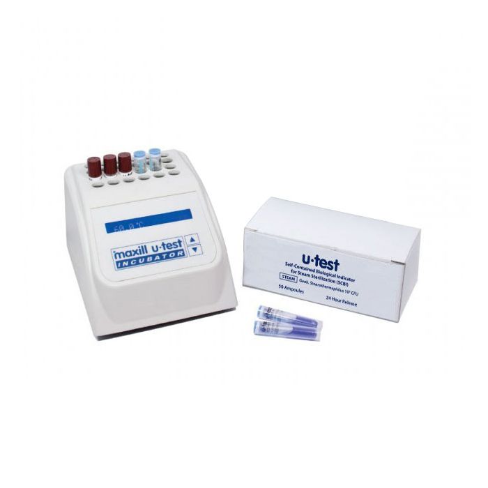 maxill u-test Starter Kits, 1 Incubator / 1 box of 50 BIs