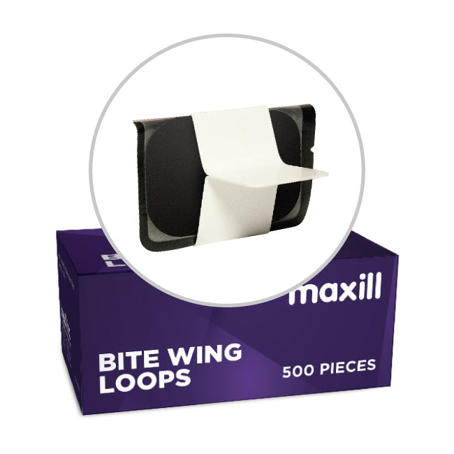 maxill Bite Wing Loops box of 500 with loop