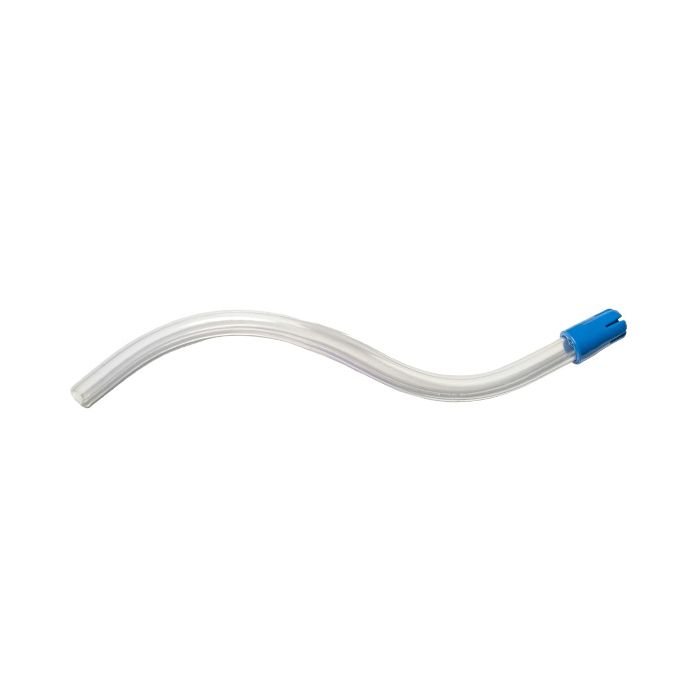 maxill Clear Saliva Ejectors, 100 per bag (Clear With Blue Tip)
