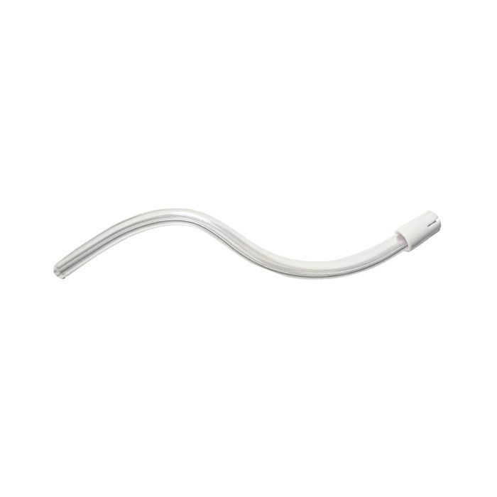 maxill Clear Saliva Ejectors, 100 per bag (Clear With White Tip)