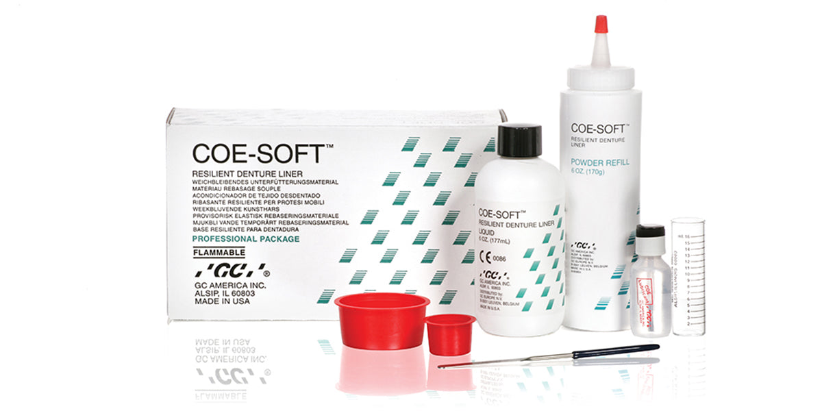 GC COE-SOFT Professional Package with powder, liquid, lubricant and mixing accessories