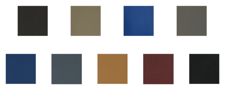 Hatch surgical dental chair, upholstery colour swatches