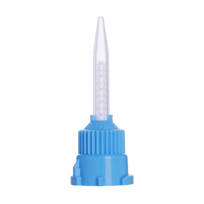 Light blue T-style short mixing tips
