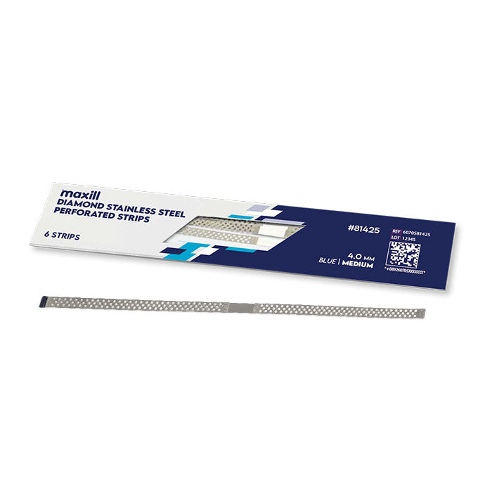 Diamond stainless steel perforated strips