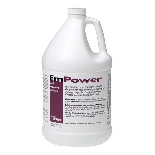 Metrex EmPower enzymatic detergent, 1 gallon bottle (10-4100)