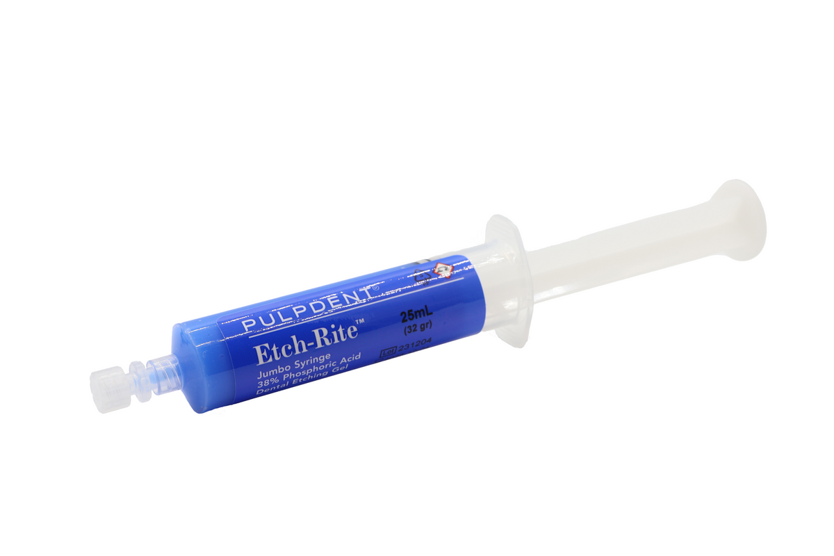 Pulpdent Etch-Rite 25 mL jumbo syringe