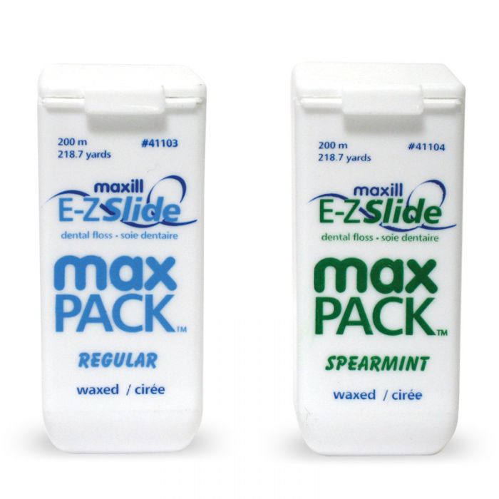 maxill E-Z Slide max PACK 200 m waxed floss dispensers