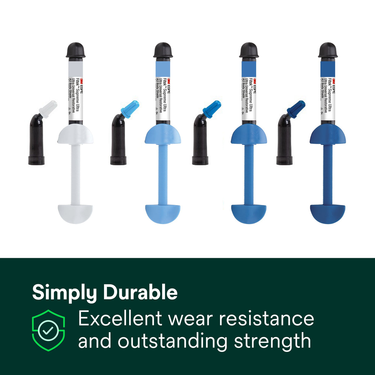 3M Filtek Supreme Ultra Universal Restorative syringes by opacity