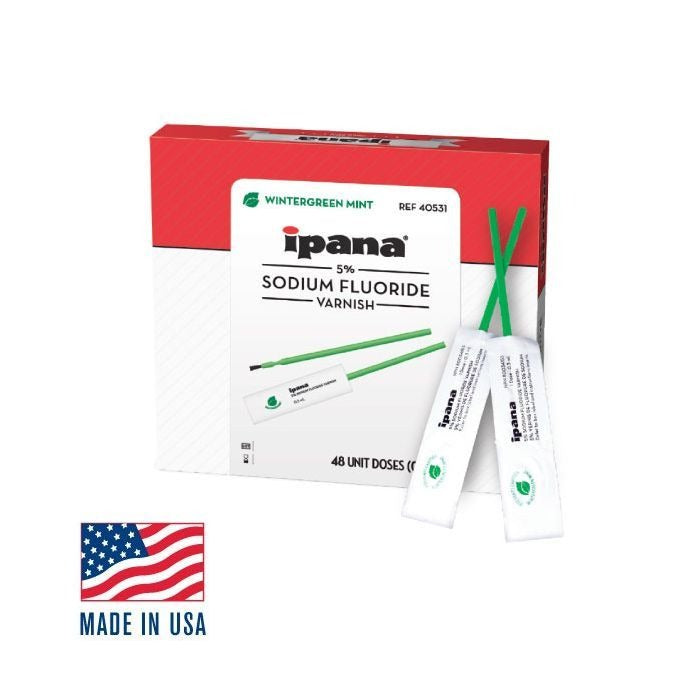 ipana 5% Sodium Fluoride Varnish - 50 Pack