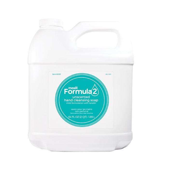maxill Formula 2 Cleansing Hand Soap, 1.89 L - Unscented & Colour Free