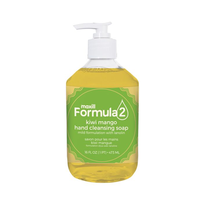 maxill Formula 2 Cleansing Hand Soap, 473 mL - Kiwi Mango Scent
