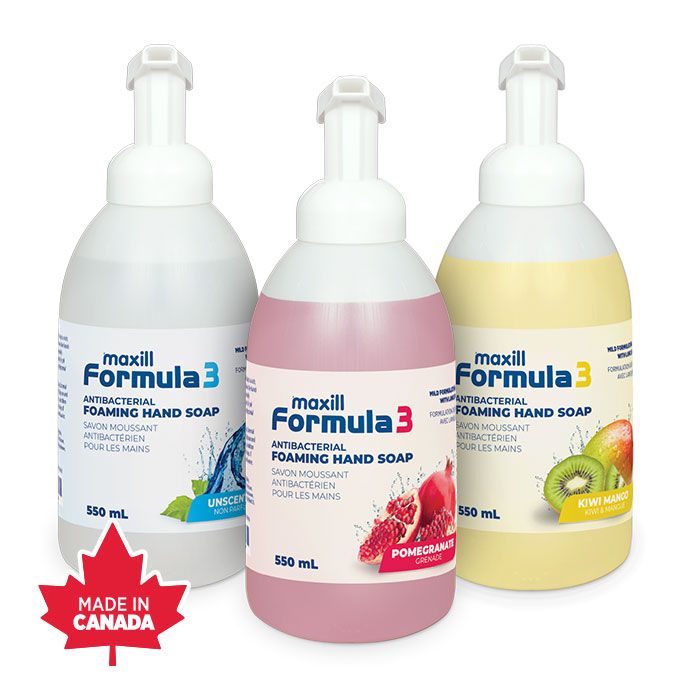 maxill Formula 3 Antibacterial Foaming Hand Soap
