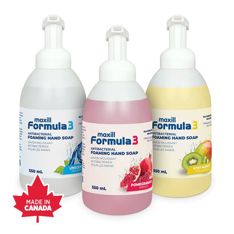 maxill Formula 3 Antibacterial Foaming Hand Soap