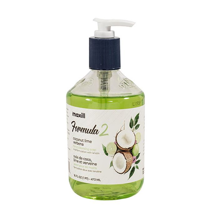 maxill Formula 2 Cleansing Hand Soap, 473 mL - Coconut Lime Verbena Scent