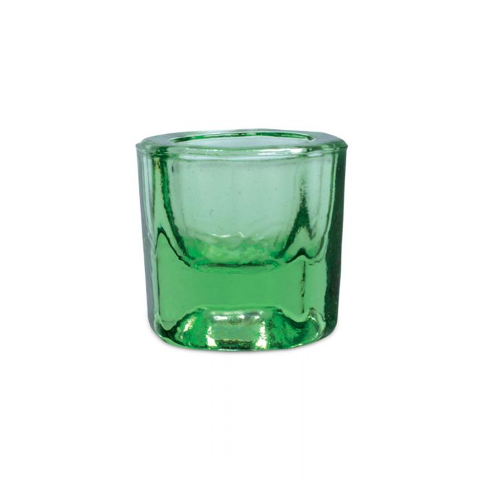 Glass Dappen Dishes, Green