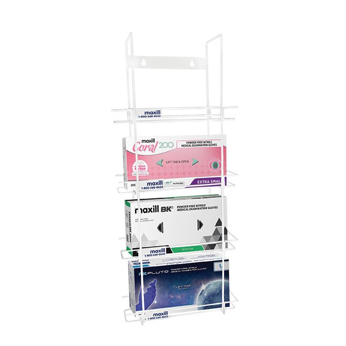 maxill Glove Dispenser Racks, Quad Unit