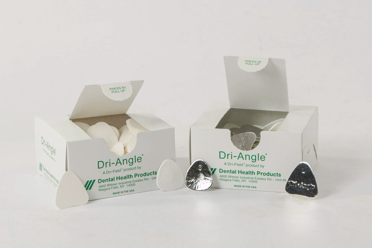 Dri-Angle plain and silver coated boxes