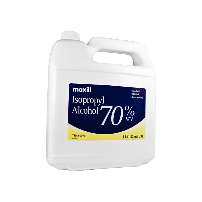 ISO 70-Isopropyl Alcohol 70%, 5 L per jug