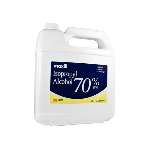 ISO 70-Isopropyl Alcohol 70%, 5 L per jug