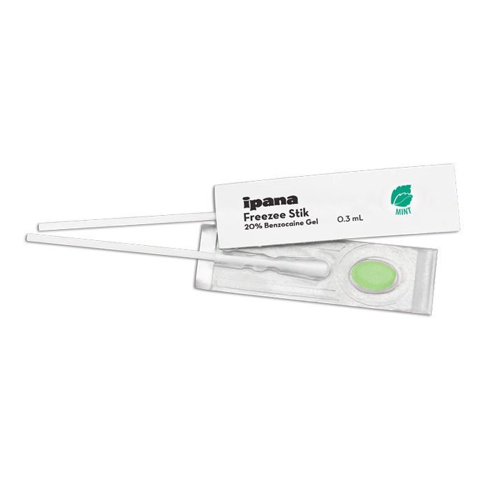 ipana Freezee Stik Periodontal Anesthetic Gel, Mint (120 x 0.3 mL doses per box)