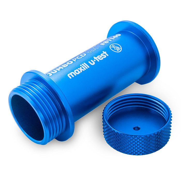 maxill u-test JUMBO PCD with the cap removed