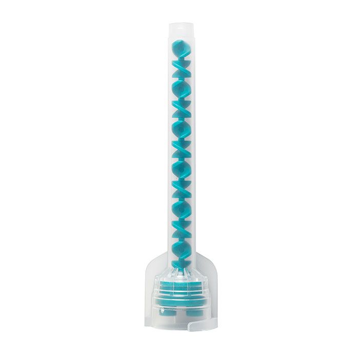 maxill Krystal Klear Mixing Tips, Green 68 mm (1:1) | 48 tips per bag