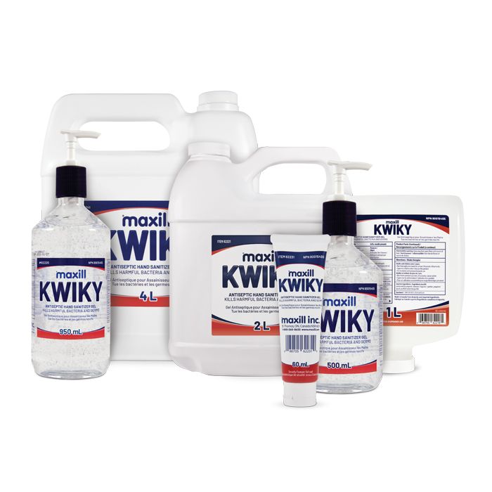 maxill KWIKY Antiseptic Hand Sanitizer Gel