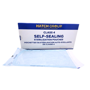 Hatch Sterilization Pouches 5.25" x 10" - 200/Box