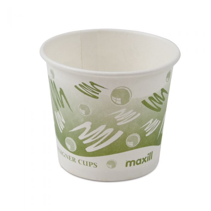 maxill 4oz Designer Rinse Cup, 1000 per box (Green)