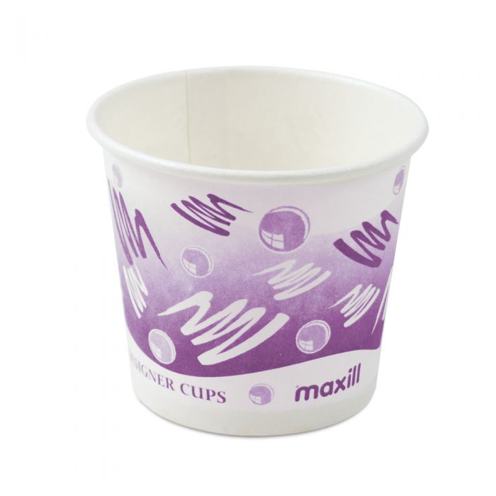 maxill 4oz Designer Rinse Cup, 1000 per box (Lavender)