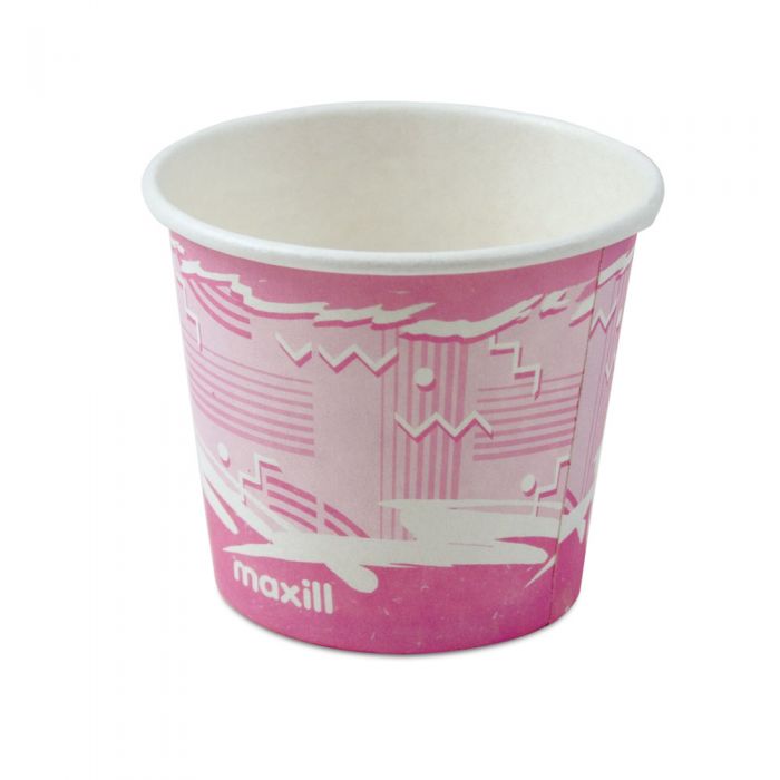 maxill 4oz Designer Rinse Cup, 1000 per box (Pink)