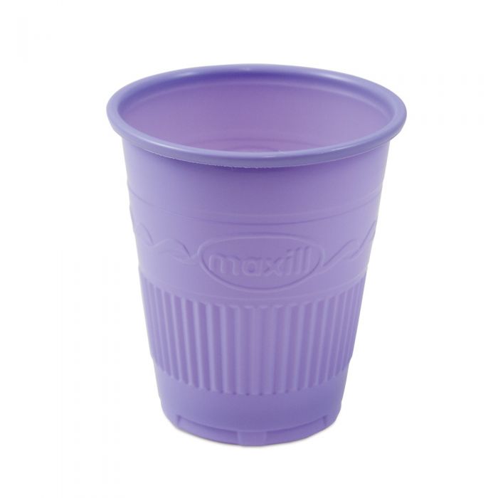 maxill maxi-cups Disposable Plastic Cups, 1000 per box (Lavender)