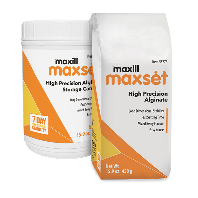 maxill maxsėt High Precision Alginate bag with storage canister