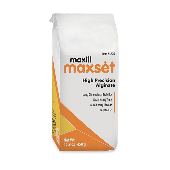 maxill maxsėt High Precision Alginate, 450 g bag