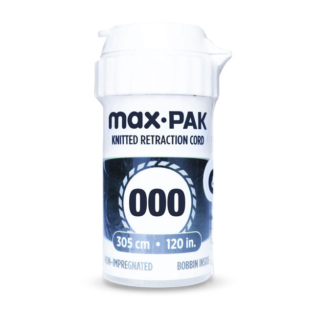 maxill max-pak Knitted Retraction Cord, size 000