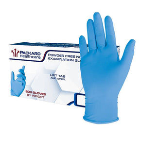 Packard Healthcare Nitrile Examination Gloves - 200 gloves per box - Hatch Group Inc.