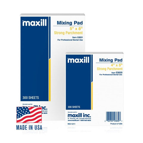 maxill Strong Parchment Mixing Pads