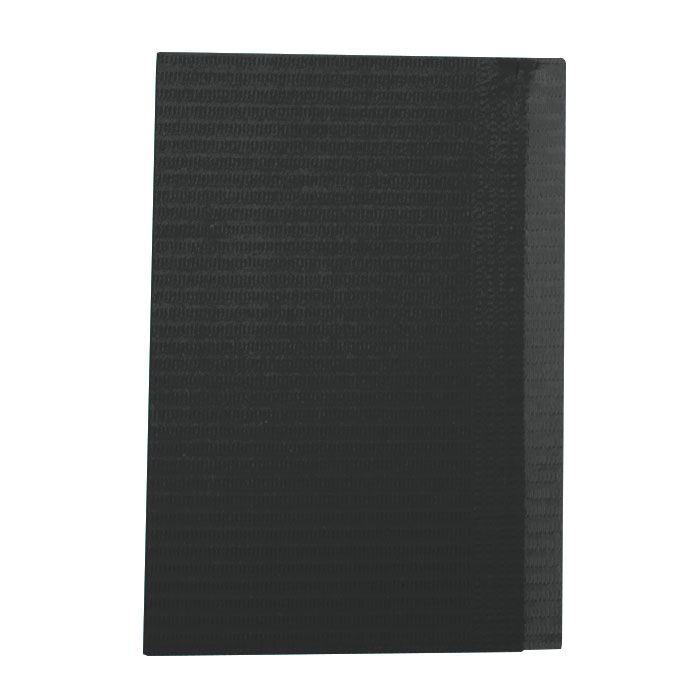 Packard Healthcare Disposable Patient Bibs, 500 per box - Ebony