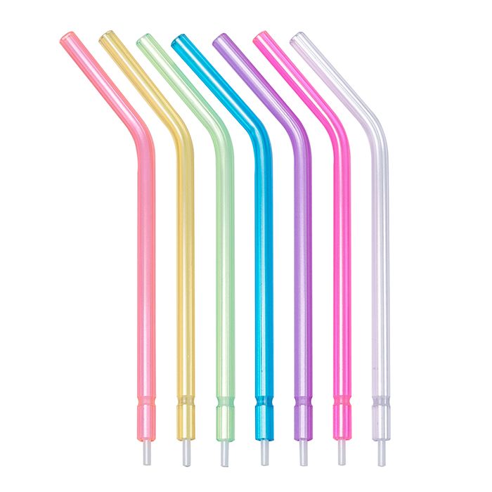 Rainblo Disposable Air/Water Syringe Tips, Standard - Mixed Colours | 250 tips per bag