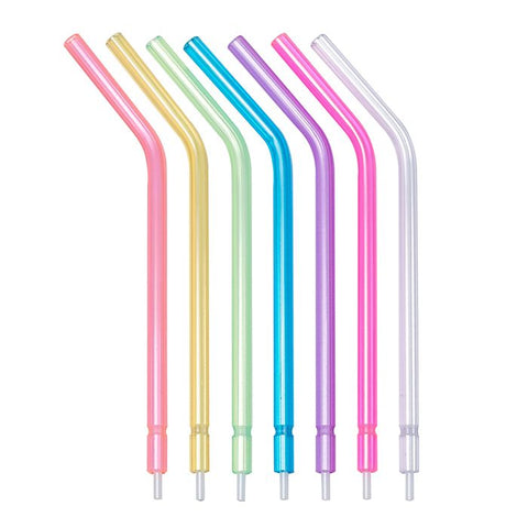 Rainblo Disposable Air/Water Syringe Tips, Standard - Mixed Colours | 250 tips per bag
