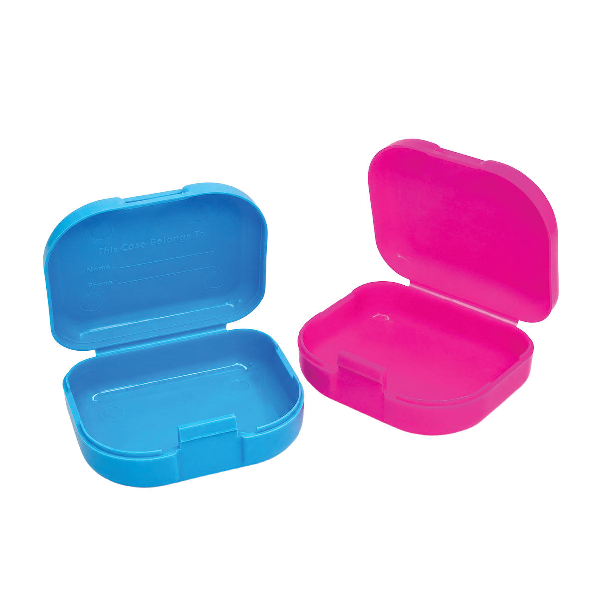 Retainer box, open
