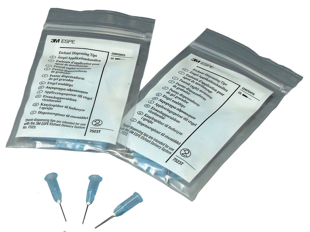 3M Scotchbond dispensing tips in packs of 25