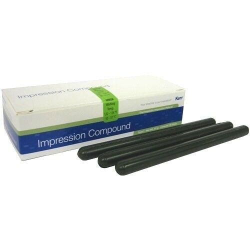 Kerr Impression Compound green sticks, box of 15
