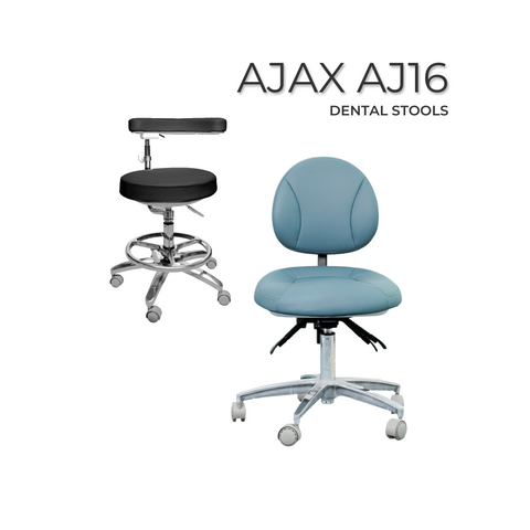 Hatch Ajax AJ16 dental stools, doctor and assistant stool