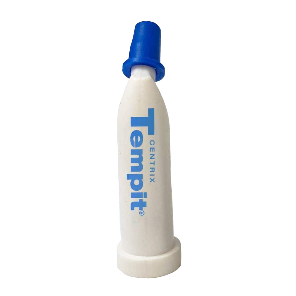 Tempit temporary filling material jar and prefilled tips