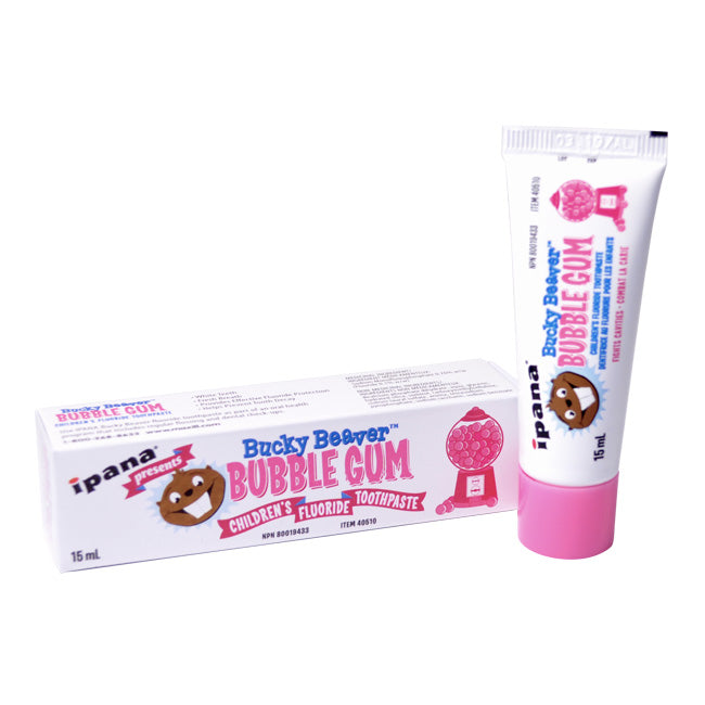 ipana Bucky Beaver bubble gum children's toothpaste
