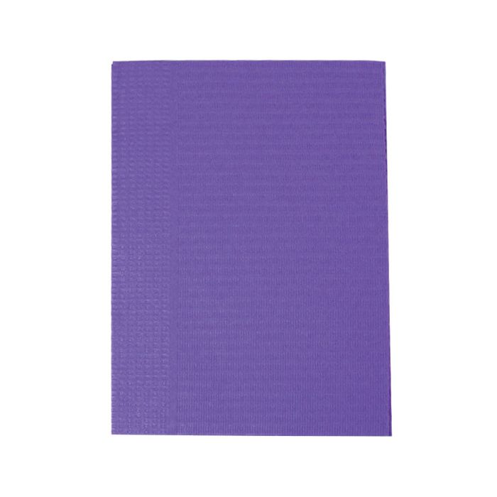 maxill vivid Bibs - 500 pcs, 500 per box - Violet