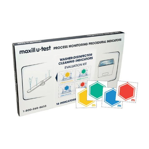 maxill u-test Washer-Disinfector Cleaning Indicators - 64 Pack