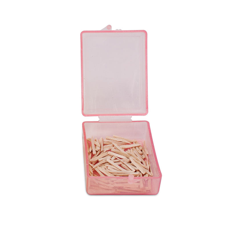 Wooden wedges, extra small, pink box